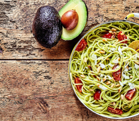 Готовим пасту с авокадо