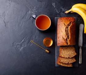 Готовим шоколадно-банановый кекс