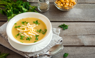 Готовим полезный нутовый супчик