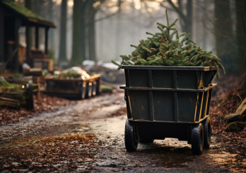 Способы утилизации ёлки